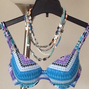 💎🦋💎 Bleu - Rod Beattie 'Pool Side' Bikini Bra